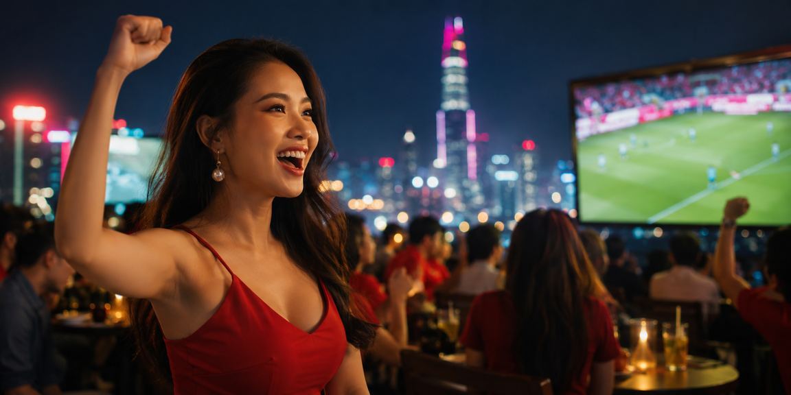 Cổ động viên bóng đá TP.HCM theo dõi bóng đá và cá cược tại 1165